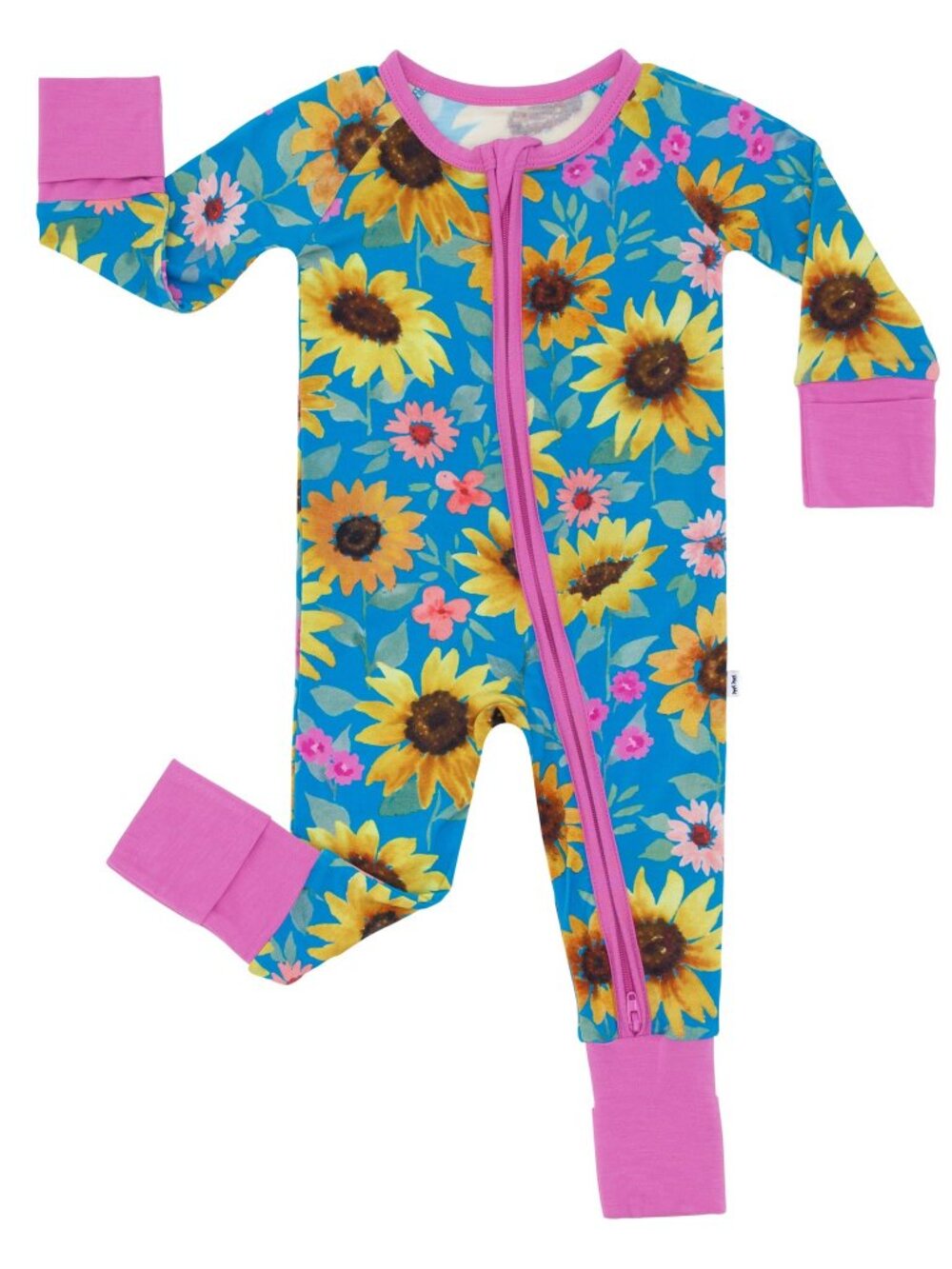 Little Sleepies Sunflower Fields Zippy 12-18 Months